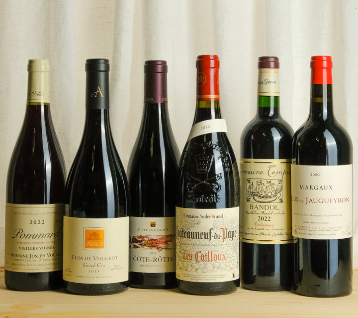 Luxury Red Wine Box (6 Bottles)