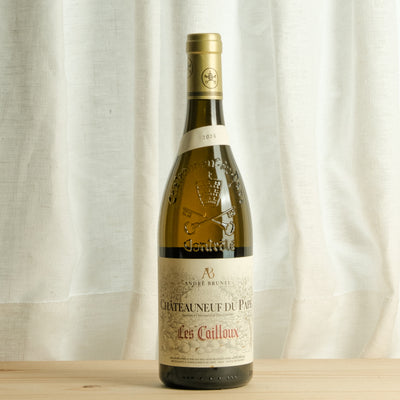 Châteauneuf-du-Pape, "Les cailloux" WHITE -  D. Andre Brunel - 2024
