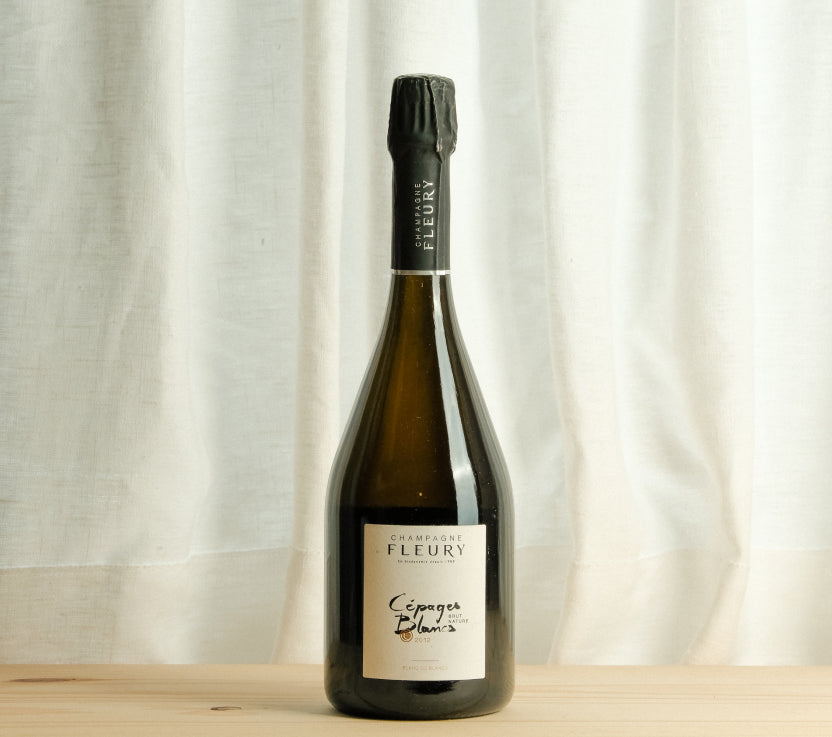 Champagne cépages blancs brut nature - D. Fleury - 2012