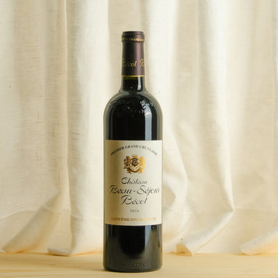 Saint Emilion 1er Grand cru classé B - Château Beau-Séjour Bécot - 2016