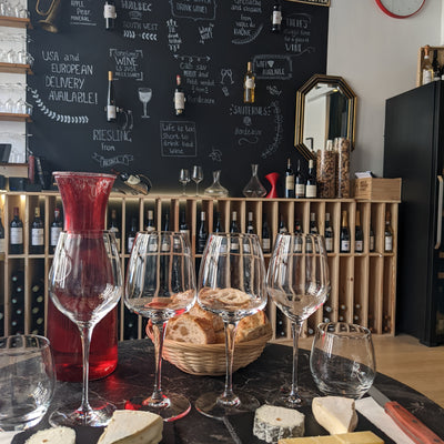 Private French Wine & Cheese Tasting in Tasting Room
